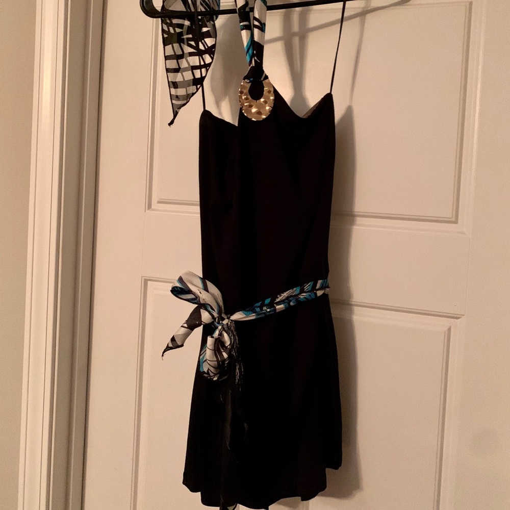 Black skort Cache jumpsuit